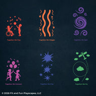 Inclusive Playground Stencil Package | Together We™ Collection