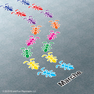 French March Ants Super Stickers®