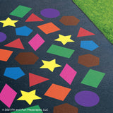 Shapes That Shape You Up Reusable Playground Stencils