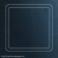 Racetrack Reusable Stencil