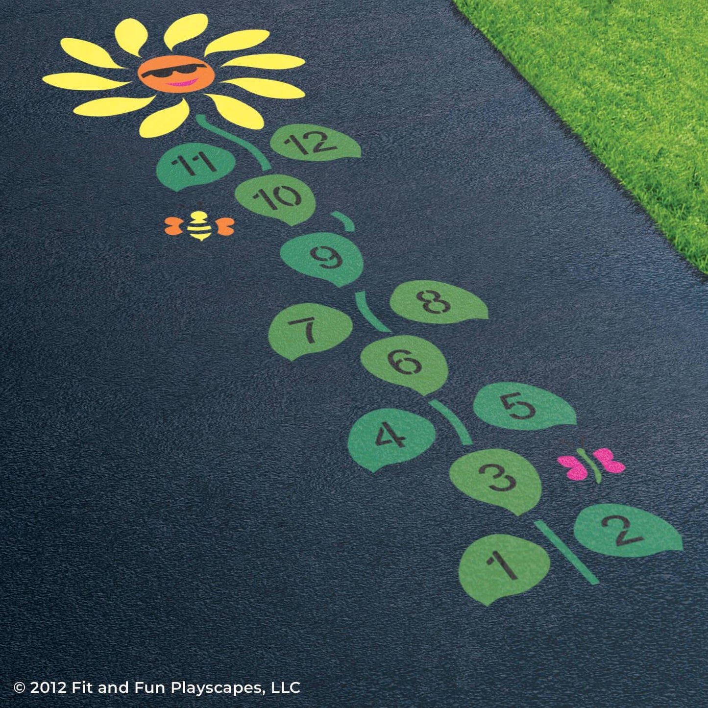 Daisy Hopscotch® Reusable Playground Stencil