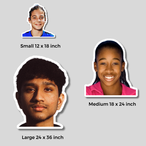 Custom Big Head Signs