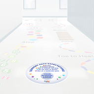 Custom Logo Sensory Path SUPER STICKERS®