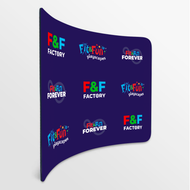 Formulate Master HC1 Horizontal Curve Fabric Backwall