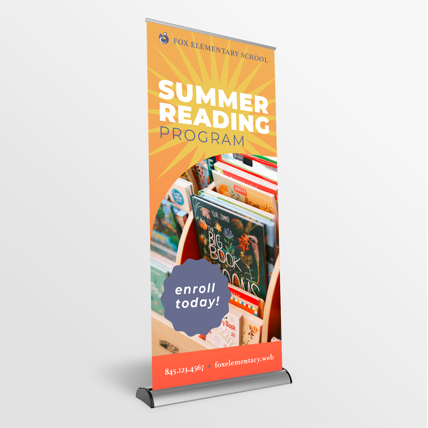 Imagine 800 Retractable Banner Stand