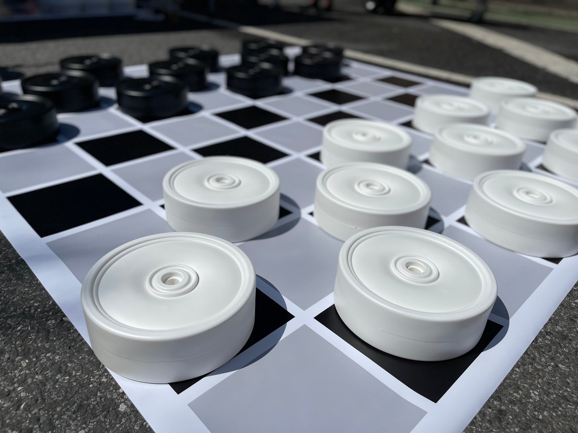 Giant Checkers Set