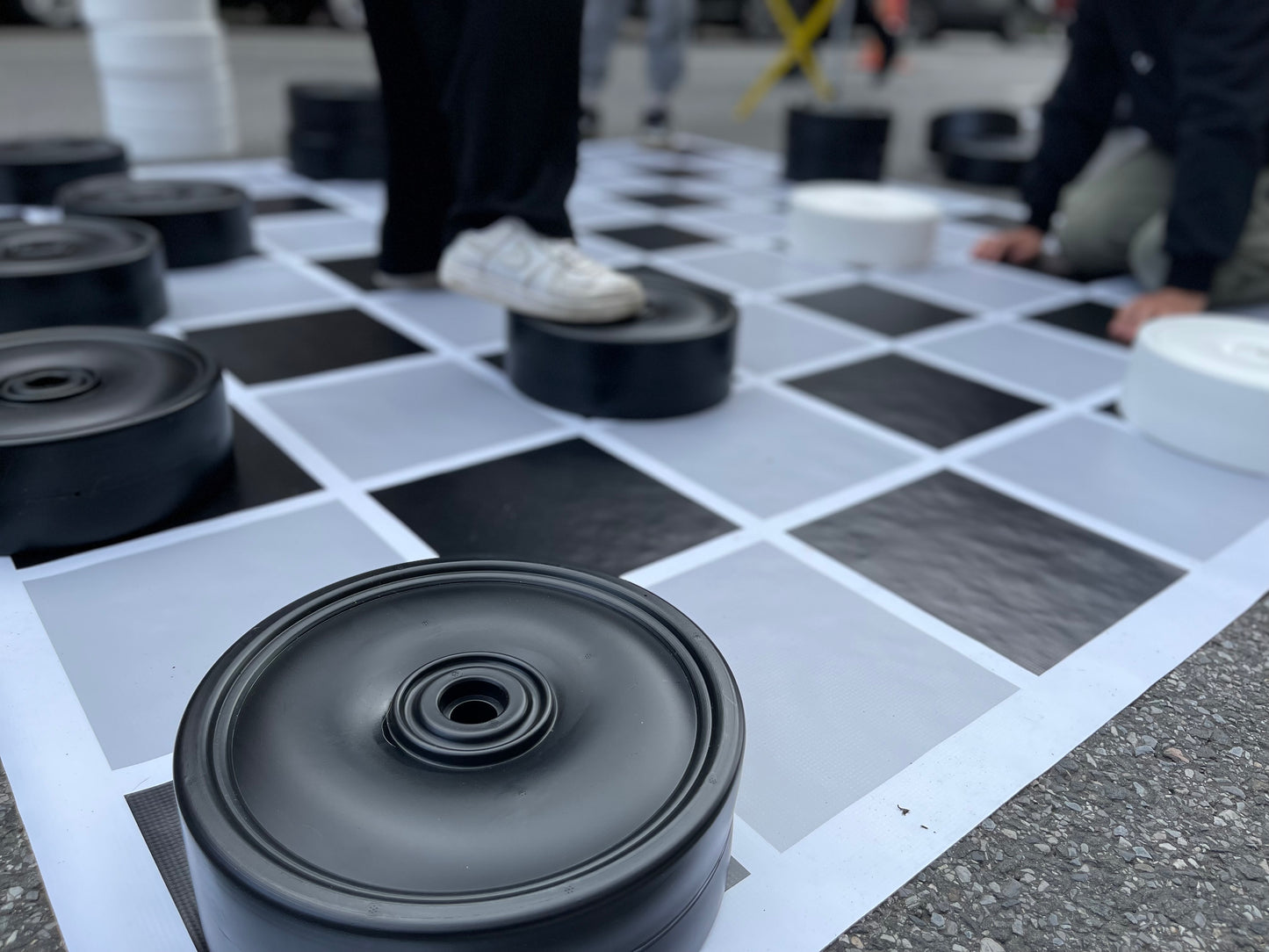 Giant Checkers Set
