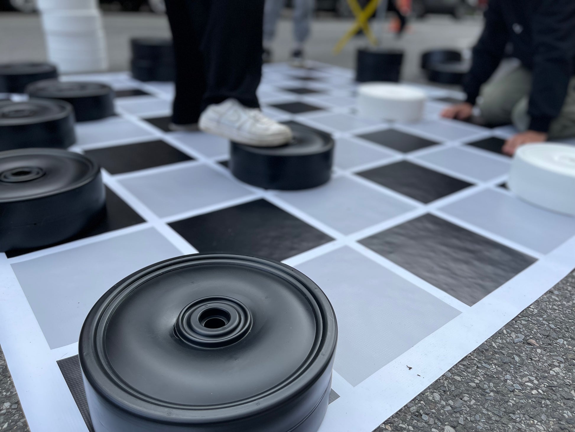 Giant Checkers Set