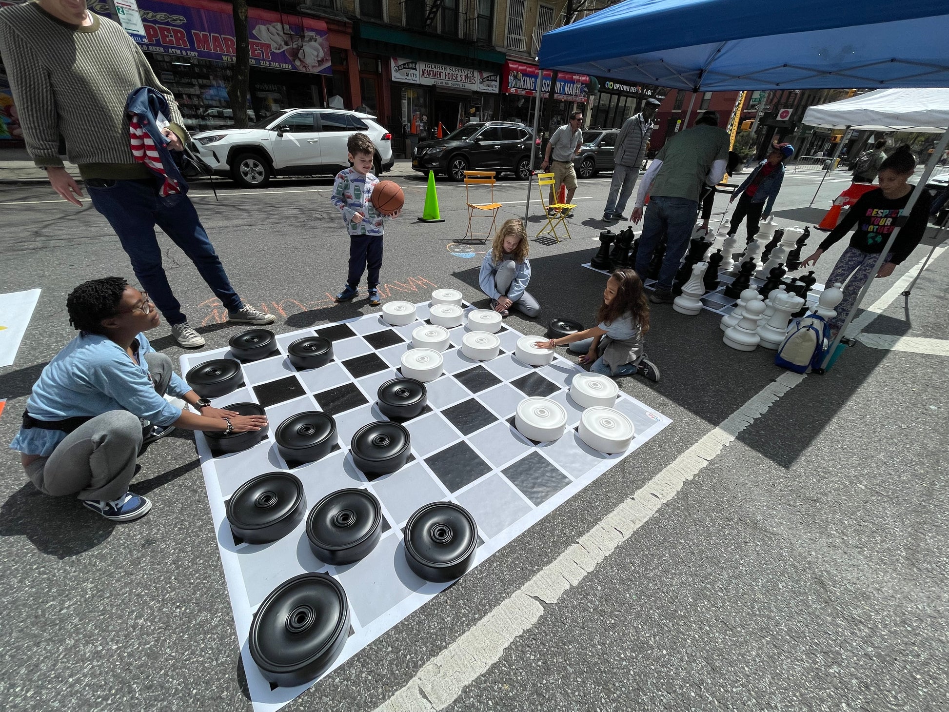 Giant Checkers Set