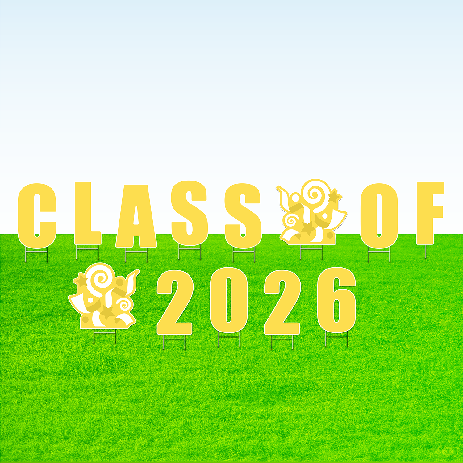 Class of 2026! Lawn Letter Package- 30 inches High