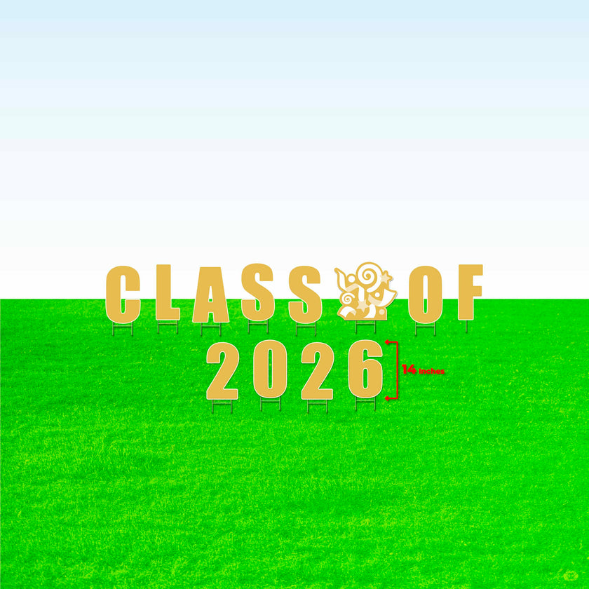 Class of 2026! Lawn Letter Package- 14 inch, 22 inch, or 30 inch High