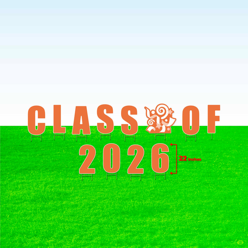 Class of 2026! Lawn Letter Package- 14 inch, 22 inch, or 30 inch High