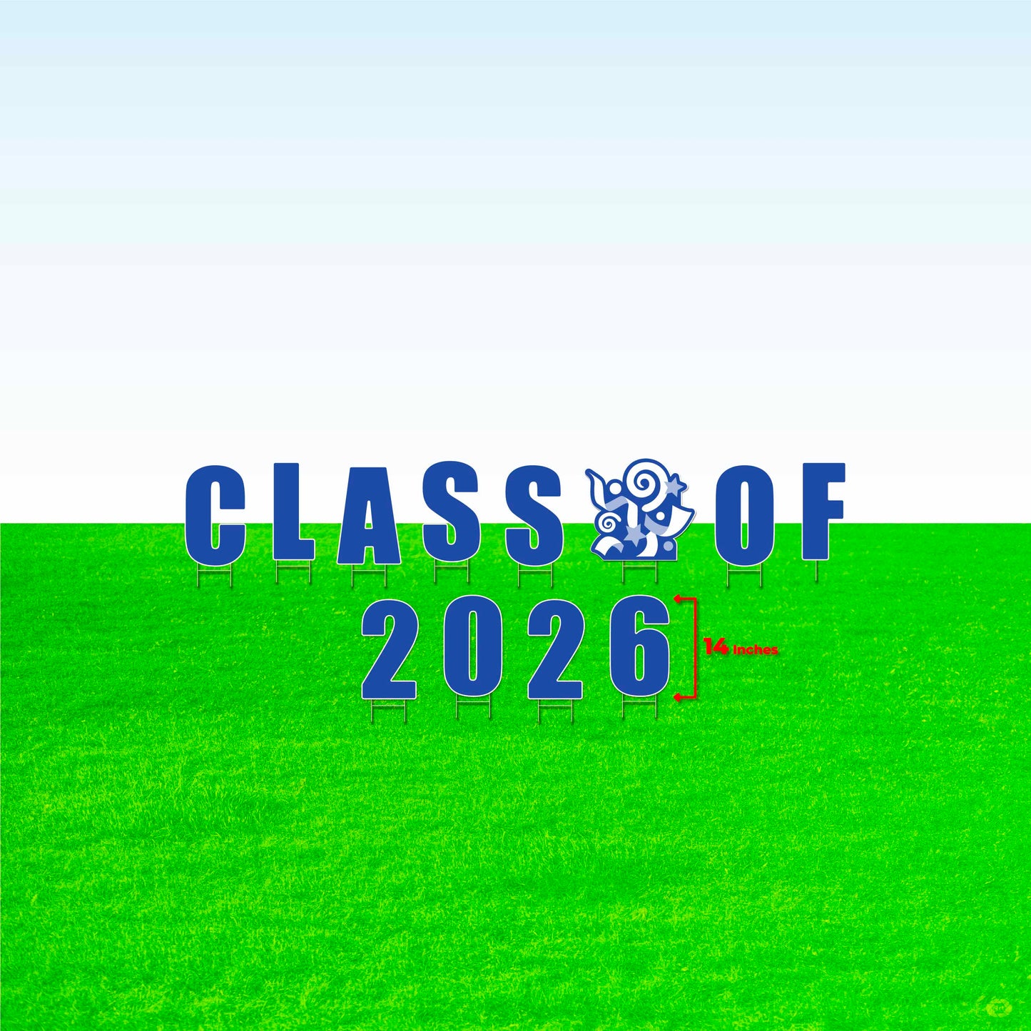 Class of 2026! Lawn Letter Package- 14 inch, 22 inch, or 30 inch High