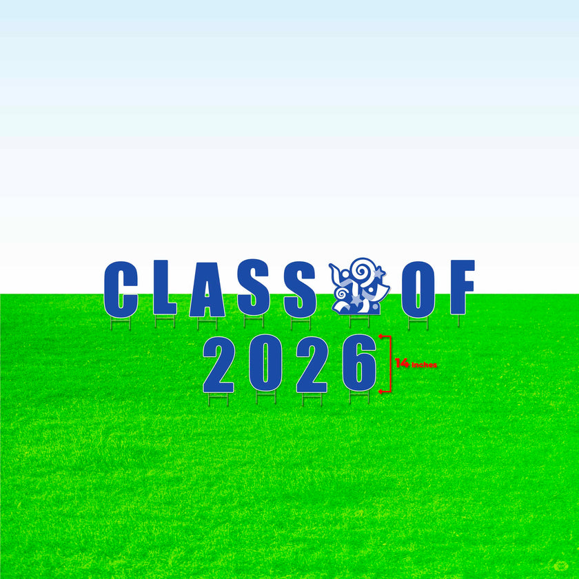 Class of 2026! Lawn Letter Package- 14 inch, 22 inch, or 30 inch High