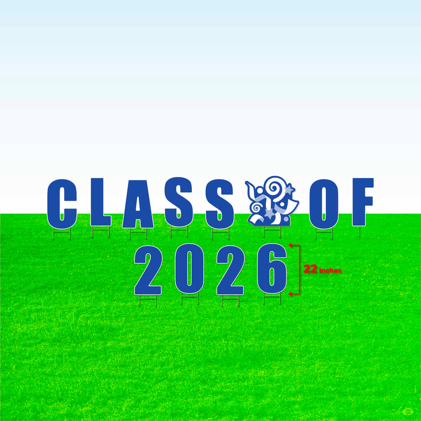 Class of 2026! Lawn Letter Package- 14 inch, 22 inch, or 30 inch High