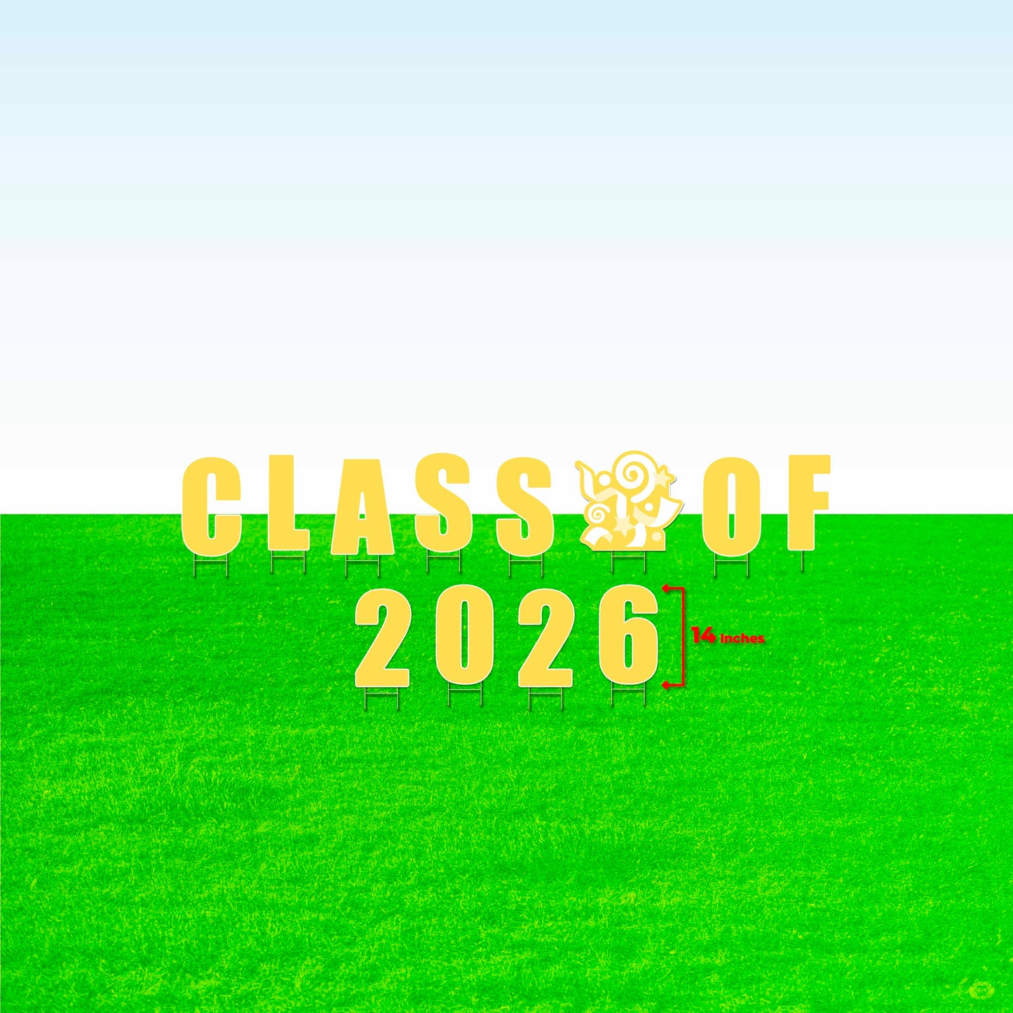 Class of 2026! Lawn Letter Package- 14 inch, 22 inch, or 30 inch High