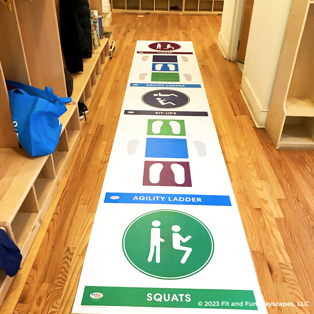 Fitness Space Saver Roll-Out Activity®