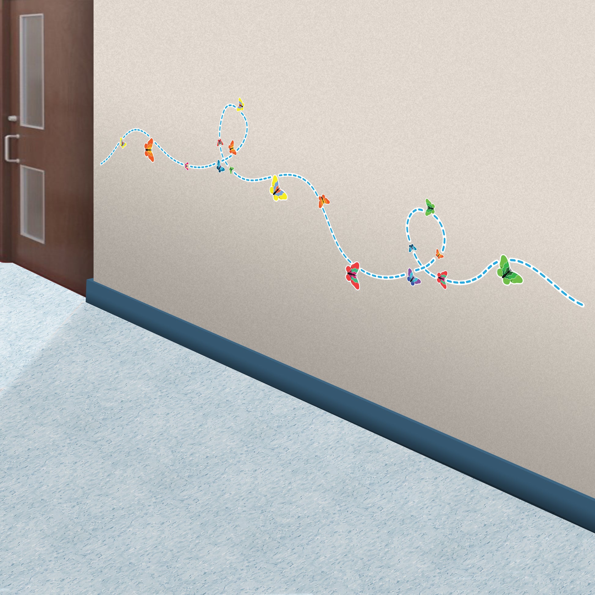 Butterfly Journey Tracking Trail SUPER STICKERS®
