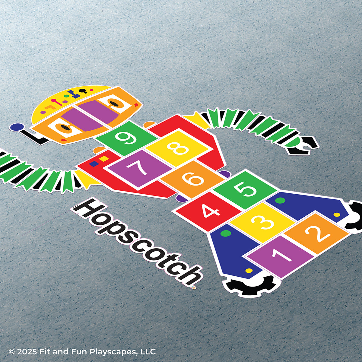 Robot Hopscotch SUPER STICKERS®