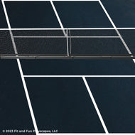 Pickleball Court Reusable Stencil