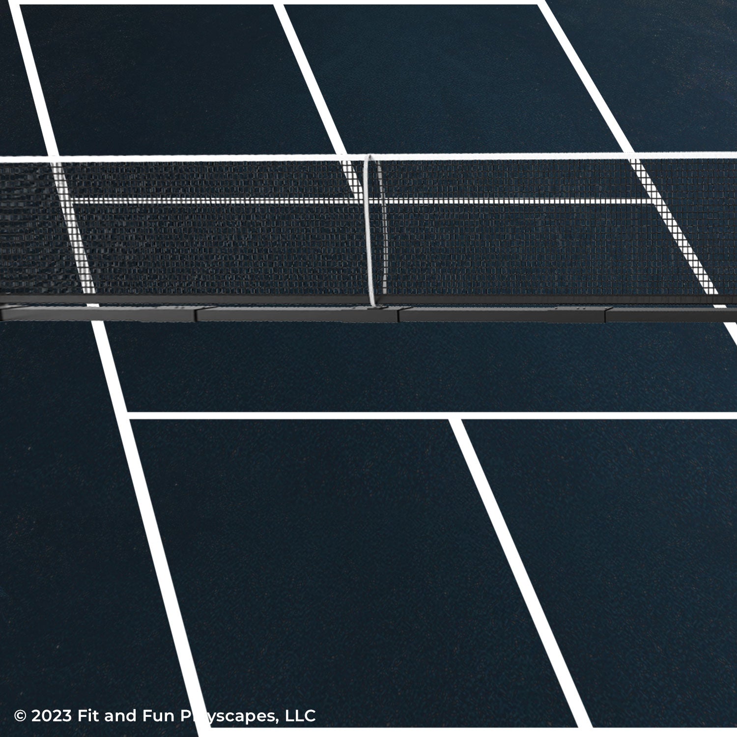 Pickleball Court Reusable Stencil