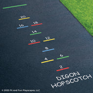 Digon Skip Count Geometry Hopscotch