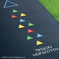 Trigon Skip Count Geometry Hopscotch