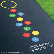 Octagon Skip Count Geometry Hopscotch