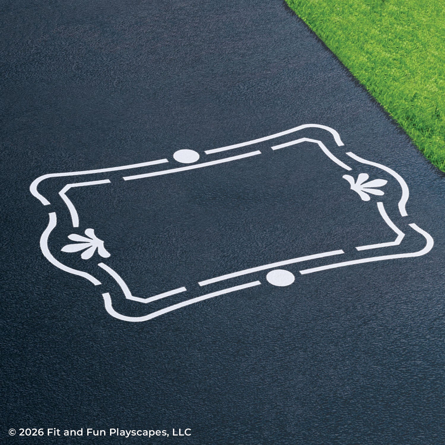 Picture Frames Playground Stencil