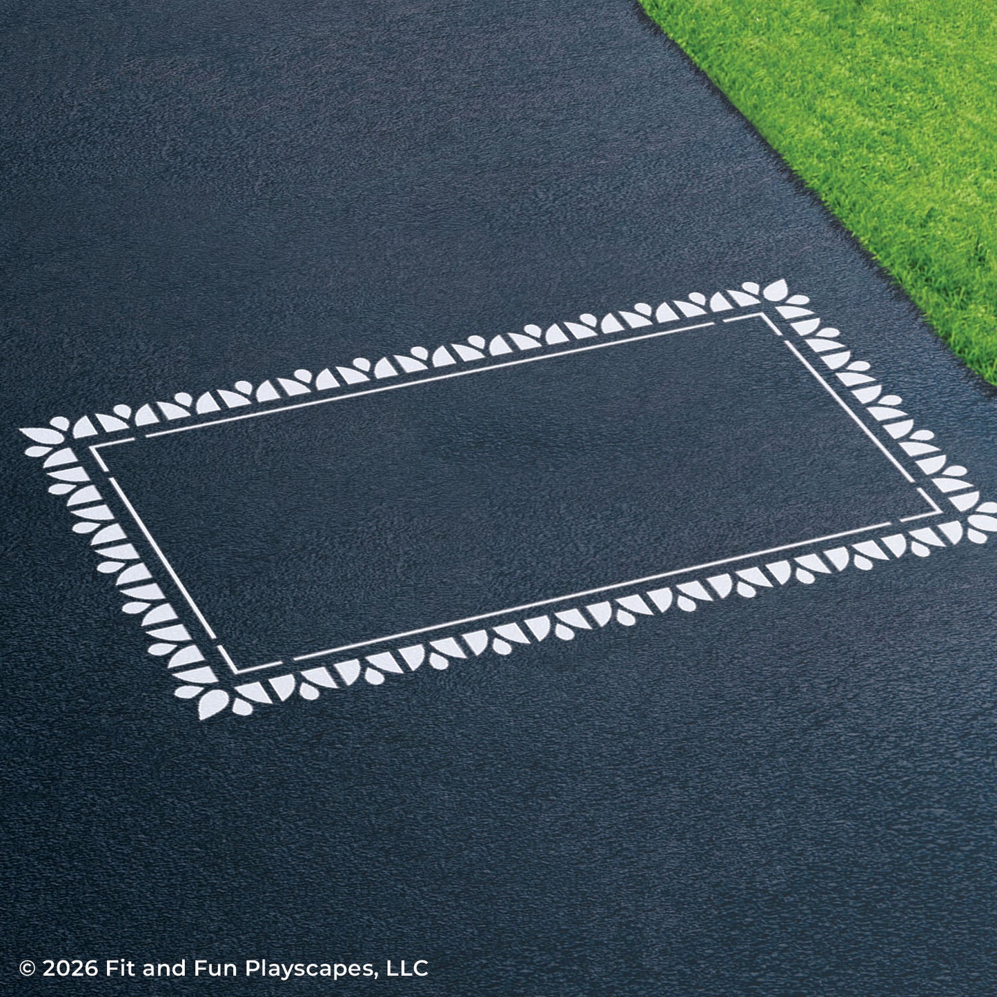 Picture Frames Playground Stencil