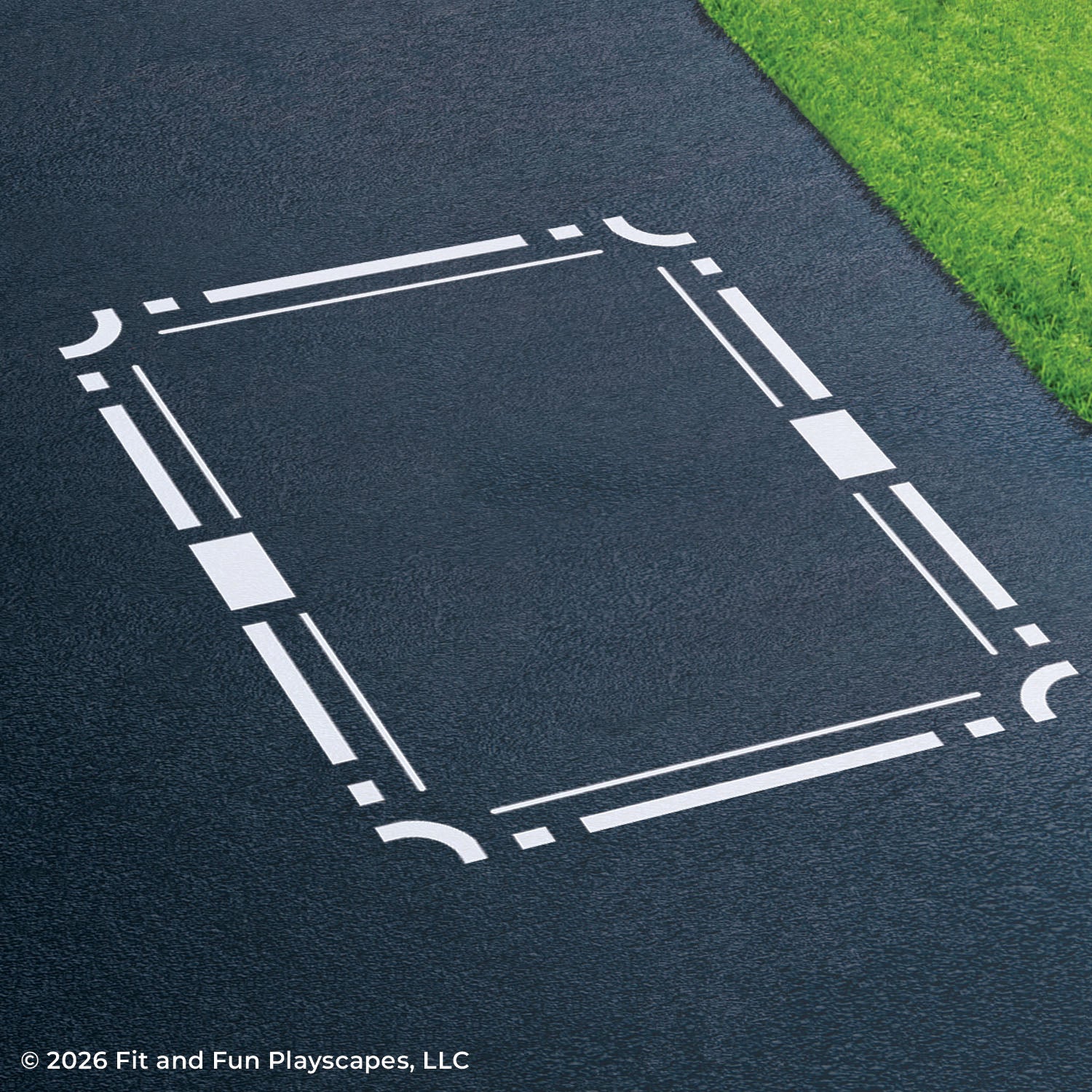 Picture Frames Playground Stencil