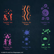 Inclusive Playground Stencil Package | Together We™ Collection