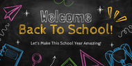 Welcome Back to School Banners