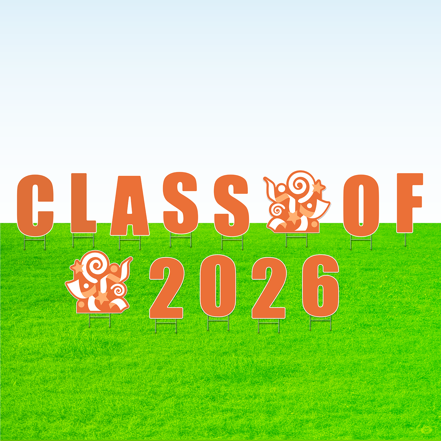 Class of 2026! Lawn Letter Package- 30 inches High