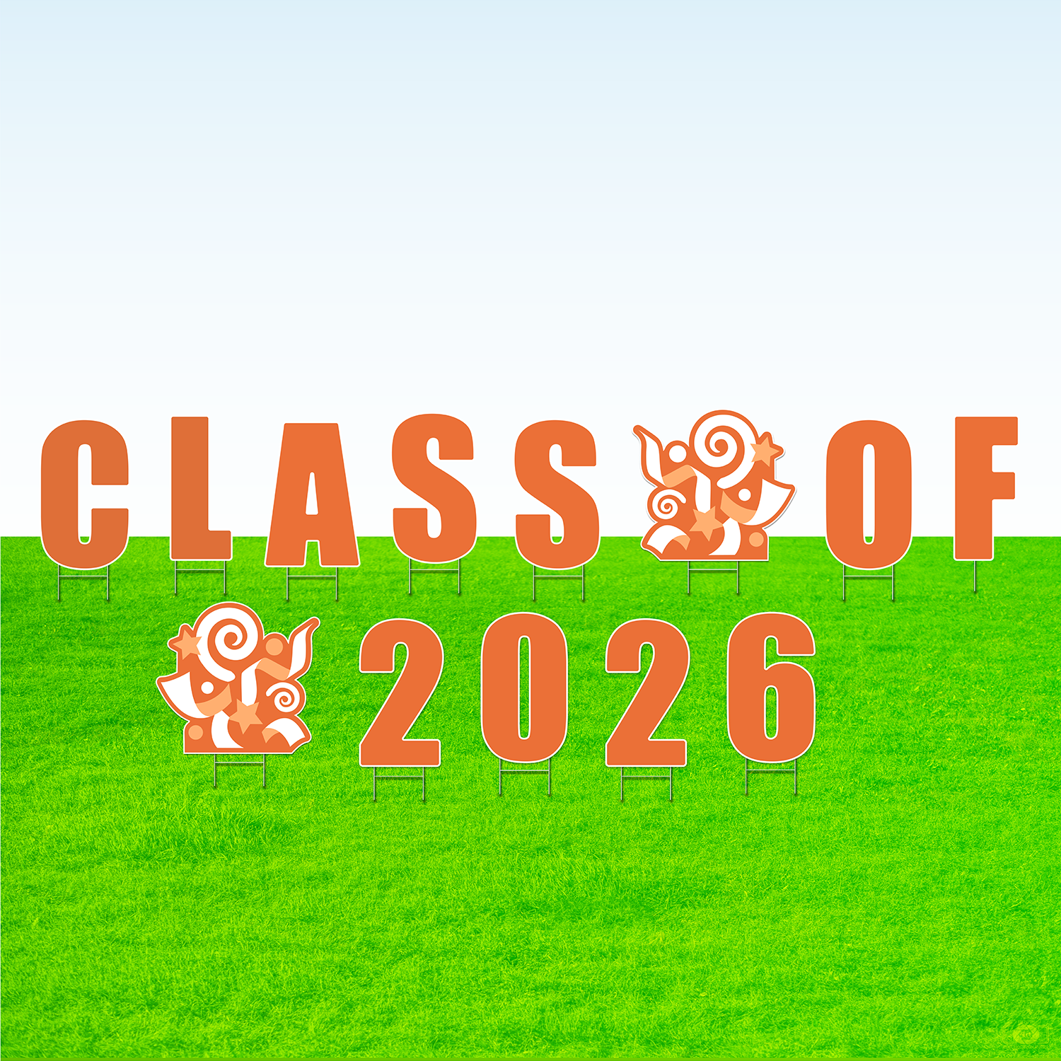 Class of 2026! Lawn Letter Package- 30 inches High
