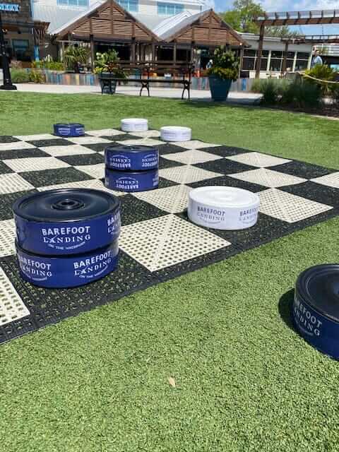 Custom MegaChess 10 Inch Plastic Giant Checkers