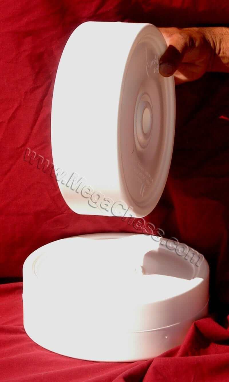 Custom MegaChess 10 Inch Plastic Giant Checkers