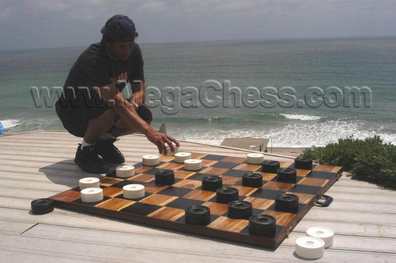 Custom MegaChess 4 Inch Plastic Giant Checkers