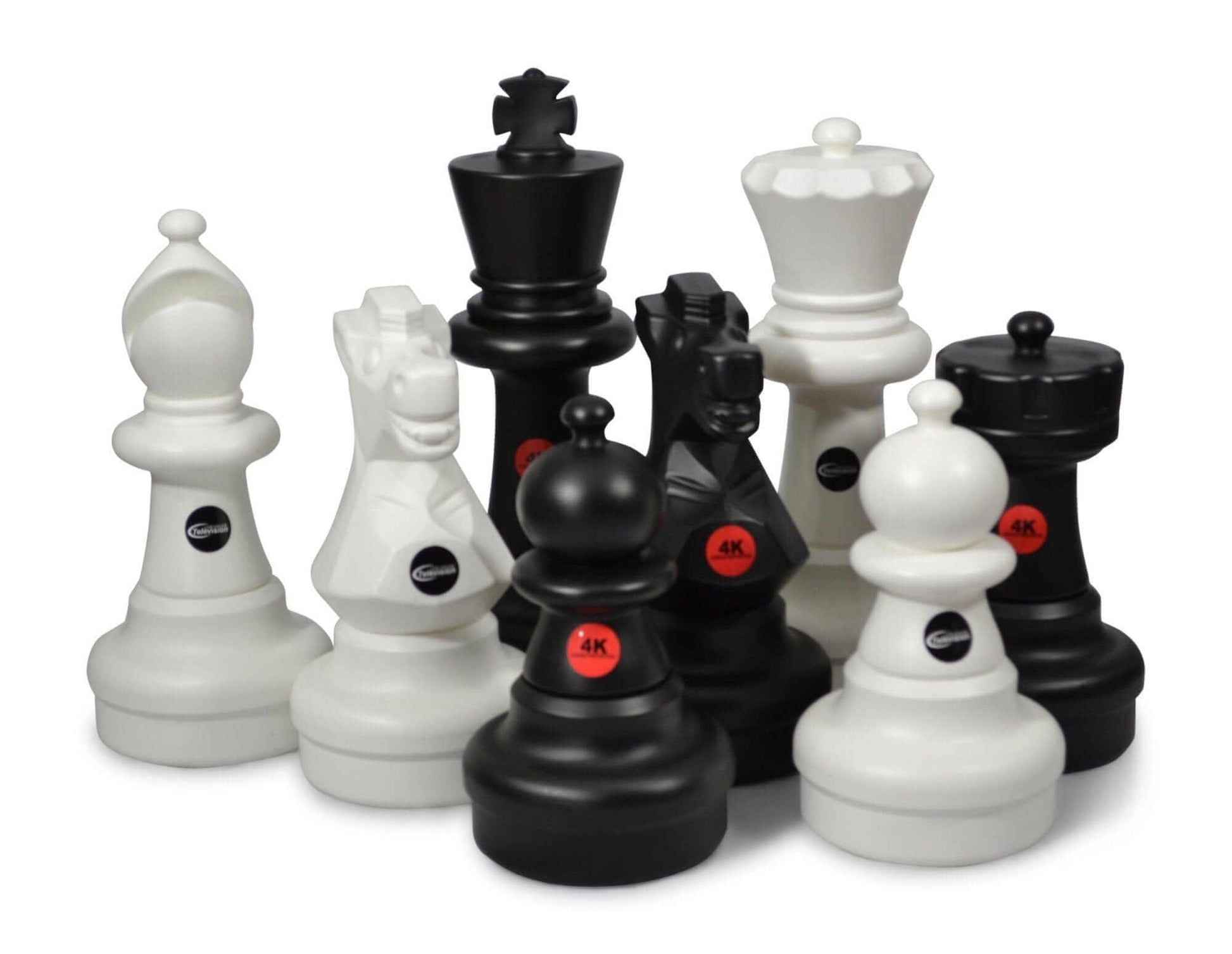 MegaChess Custom 25 Inch Plastic Giant Chess Set