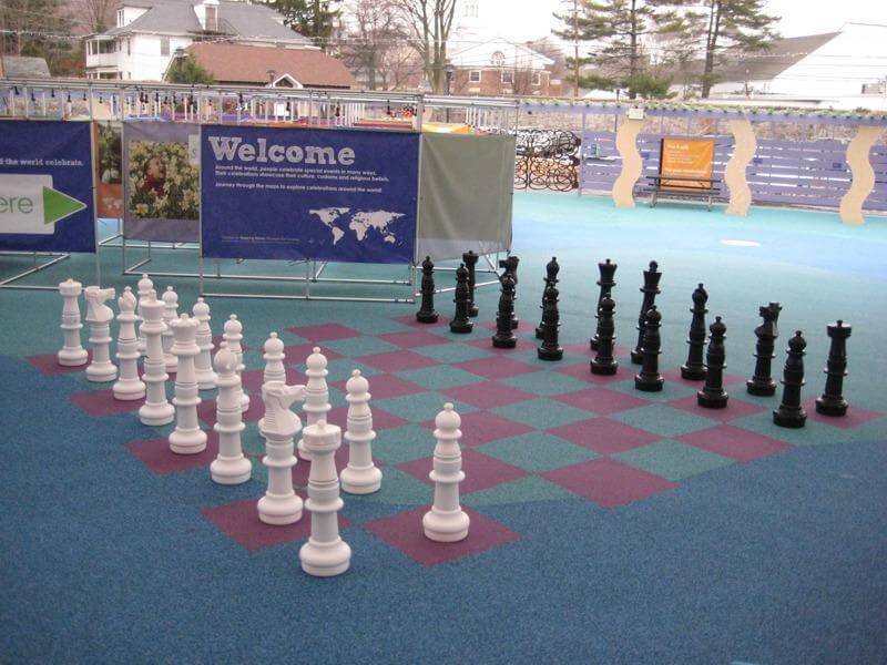MegaChess Custom 37 Inch Plastic Giant Chess Set