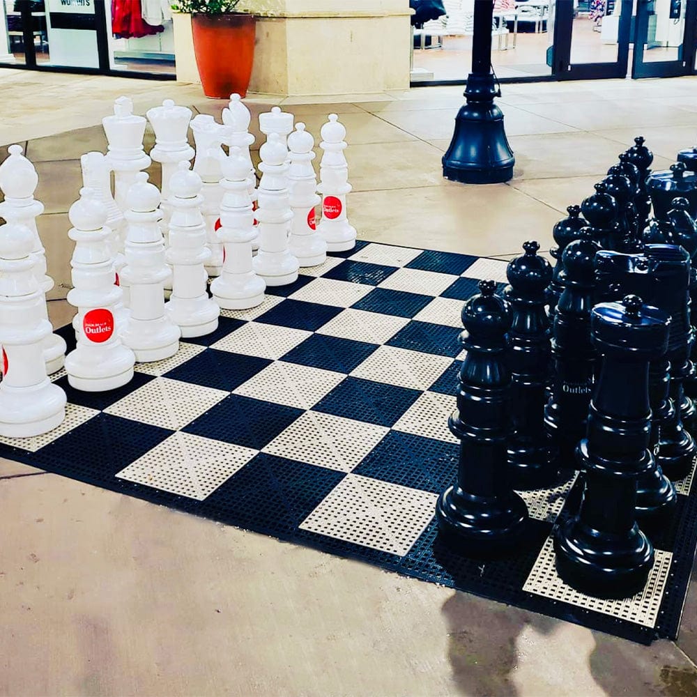 MegaChess Custom 37 Inch Plastic Giant Chess Set