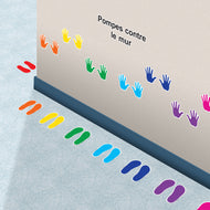 French Wall Push-Up Super Stickers®