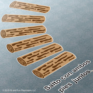 Spanish Jump Logs® Super Stickers®