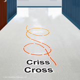 Criss Cross Loop SUPER STICKERS®