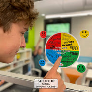 Face Your Feelings® SUPER STICKERS® — Small Check-in