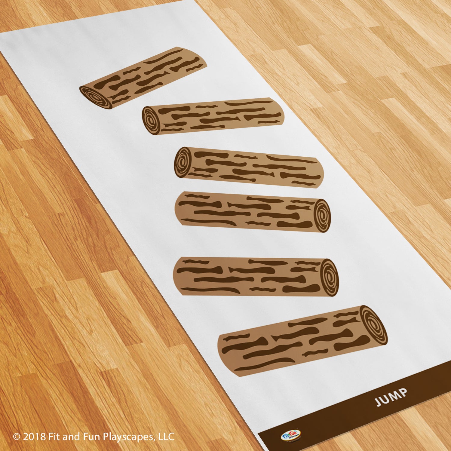 Jump Rope Logs Jump Logs® Roll-Out Activities® – Fit and Fun Playscapes LLC