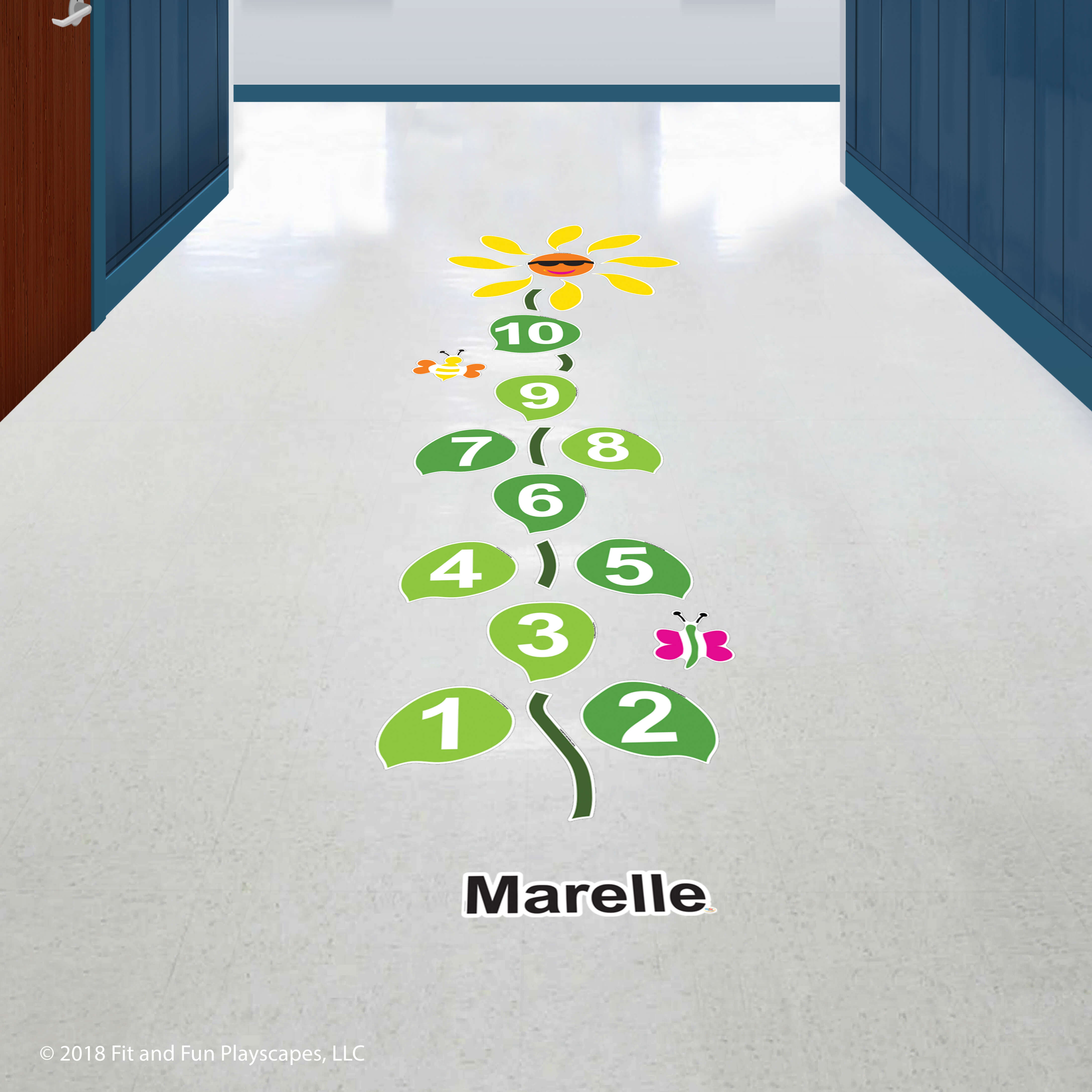 French Nature Sensory Path SUPER STICKERS® Package