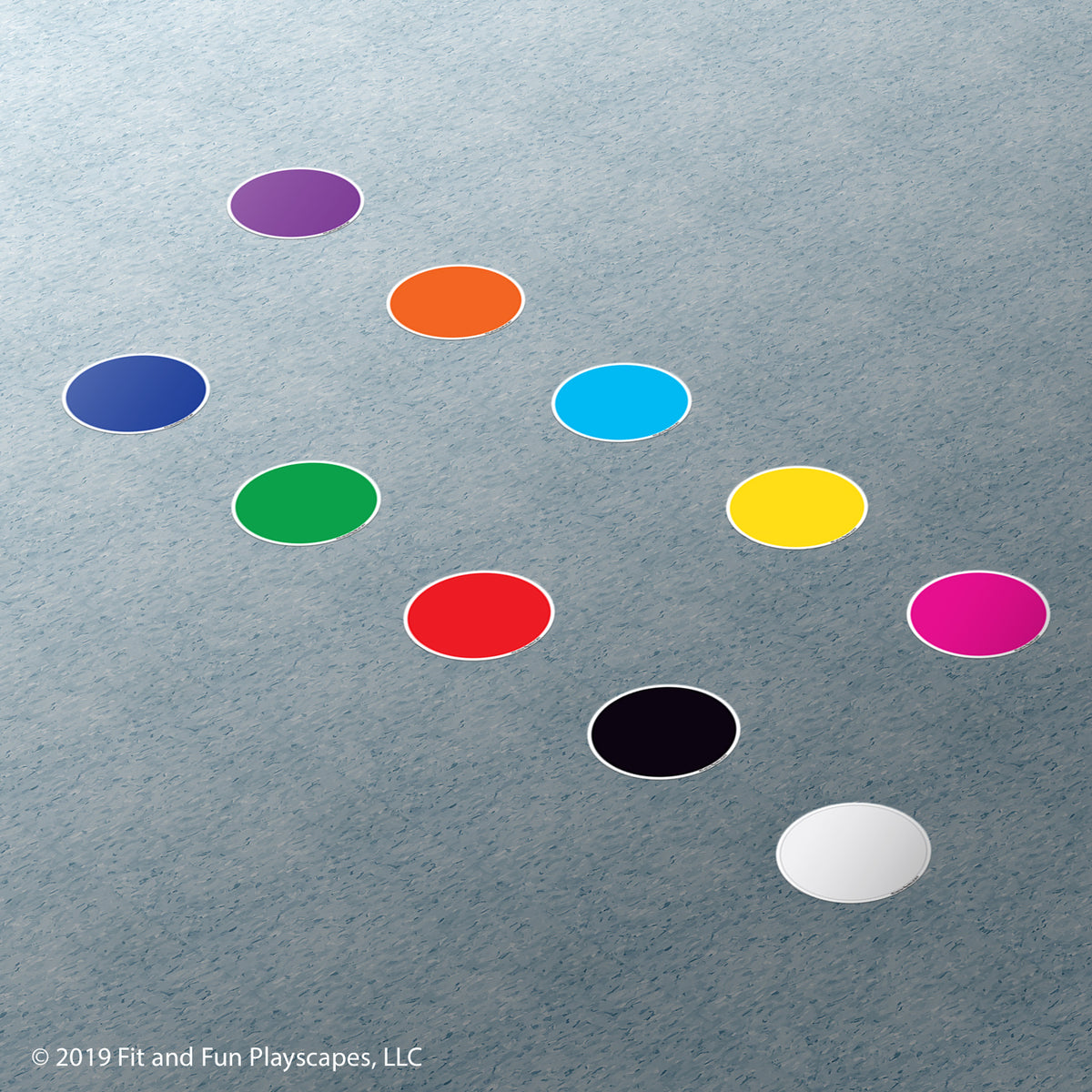 Small Circle Set SUPER STICKERS® – Fit and Fun Playscapes LLC
