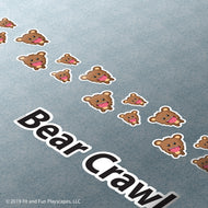 Brave Bear Crawl Super Stickers®
