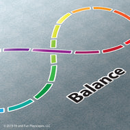 Rainbow Infinity Loop SUPER STICKERS®
